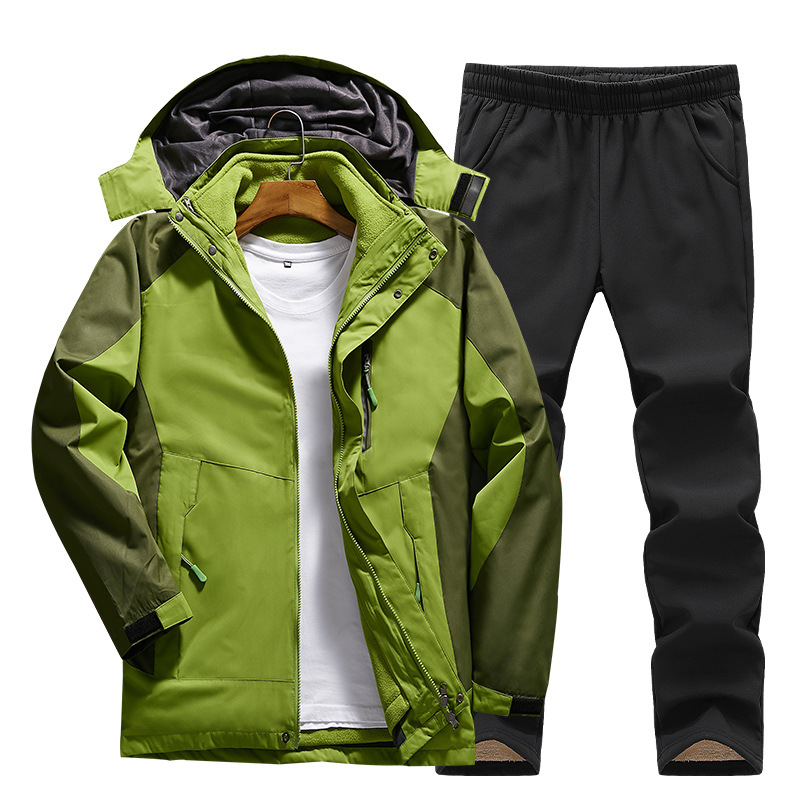 3-in-1 Damen Outdoor Set – Wasser- und Winddicht – Robustes Softshell-Material 3