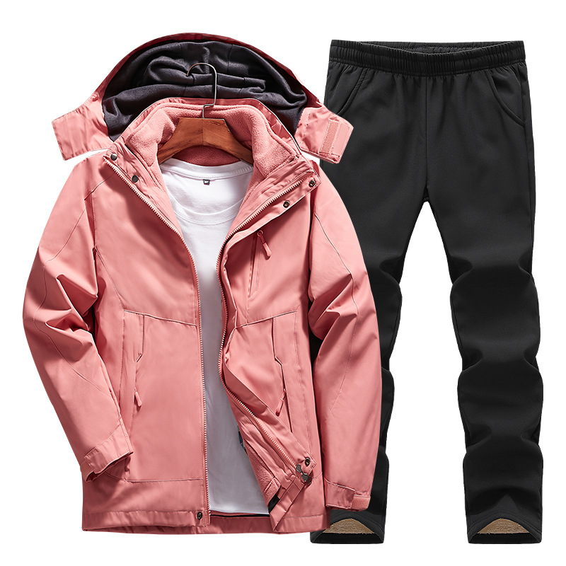 3-in-1 Damen Outdoor Set – Wasser- und Winddicht – Robustes Softshell-Material 6