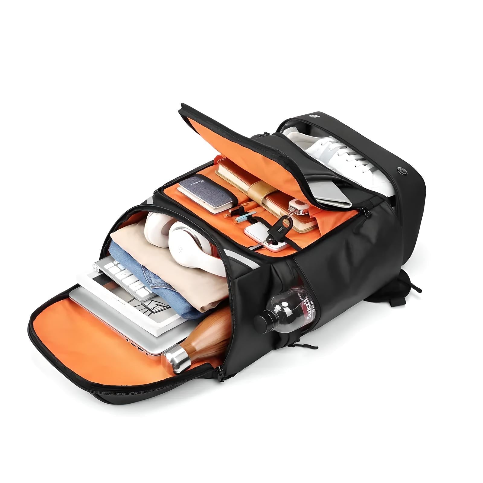 Abenteuerlust – Herren Wanderrucksack – Großes Fassungsvermögen & Diebstahlschutz