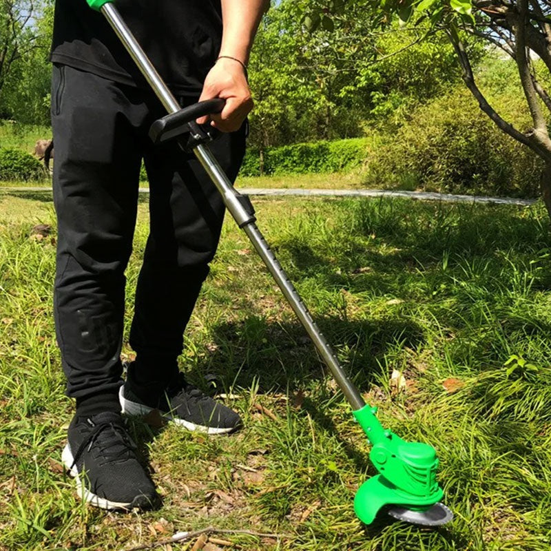 Akku-Grastrimmer – Kabellos & Leistungsstark – Verstellbarer Teleskopstiel für Gartenarbeiten