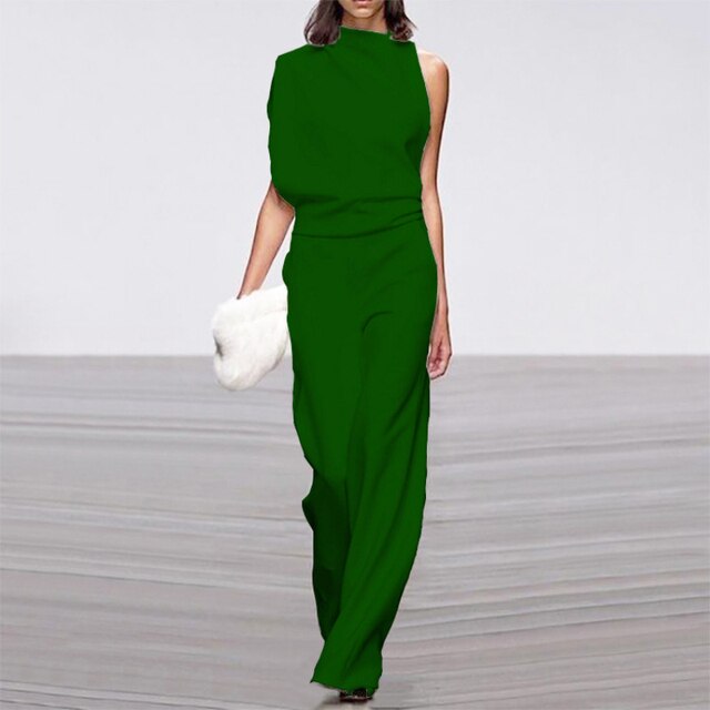 Ärmelloser Sommer-Jumpsuit für Frauen – Elegant & Vielseitig