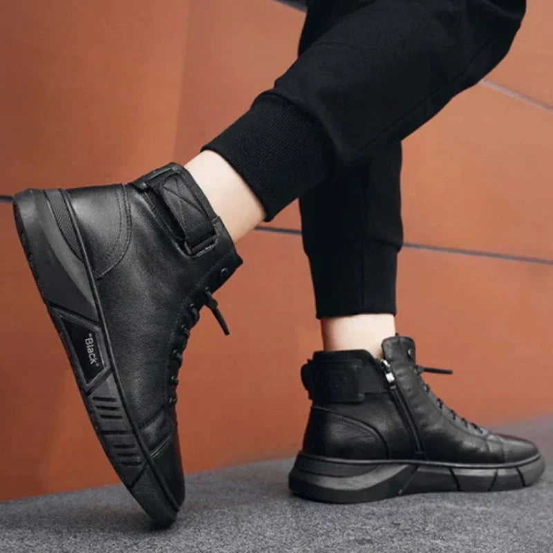 Arnold – Herren Stiefel Schwarz – Hochwertiges Leder & Stilvoll