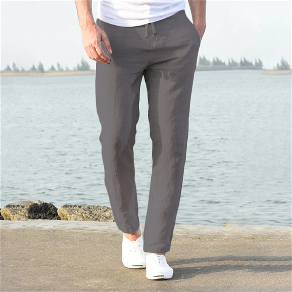 Atmungsaktive Leinenhose für Herren – Stilvoll & Bequem für Warme Tage