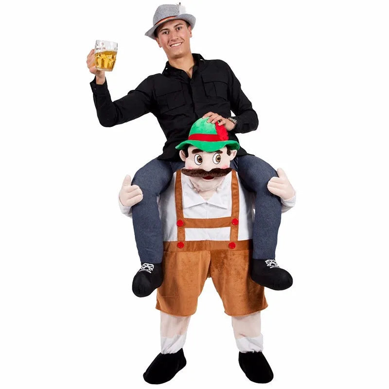 Aufsitzen Kostüm – Lustige Kostüme für Halloween & Karneval – Täuschend Echt 0