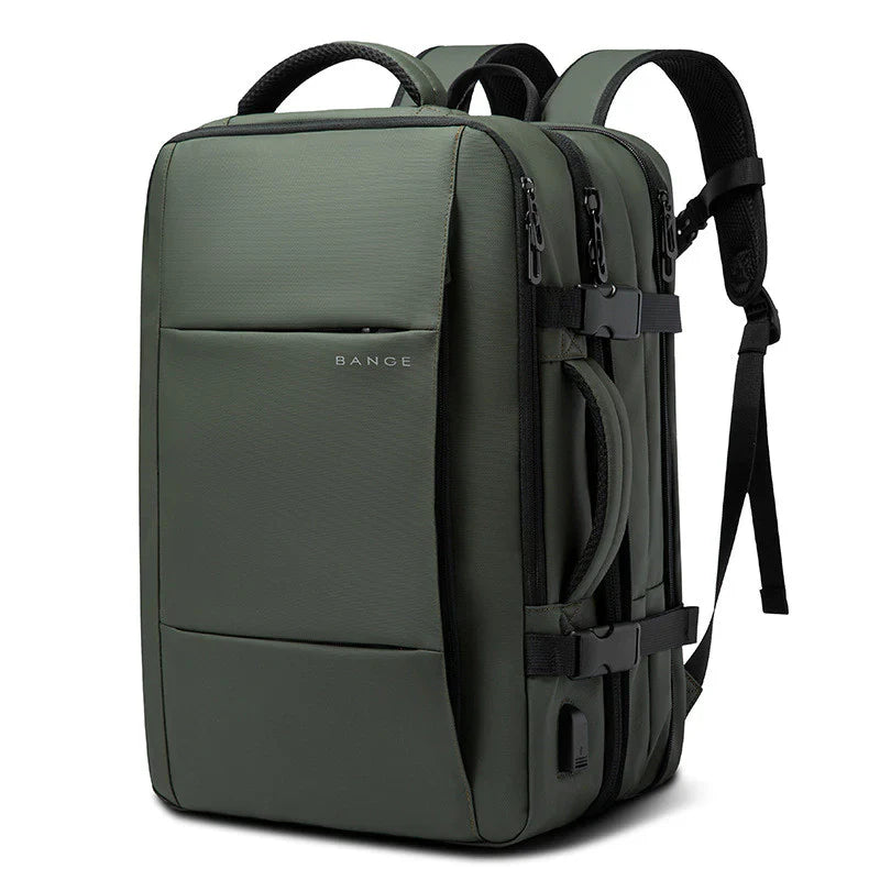 BANGE – Unisex Reiserucksack – Erweiterbar & Handgepäckfreundlich