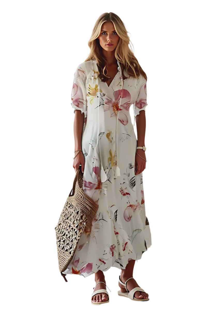 Bettina – Maxikleid Sommer – Bohème Stil mit Eleganz