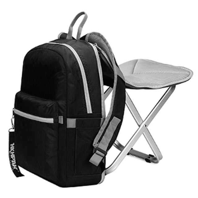 Campingstuhl Faltbar – Wasserabweisend & Integrierter Hocker – Ideal für Outdoor-Aktivitäten 9