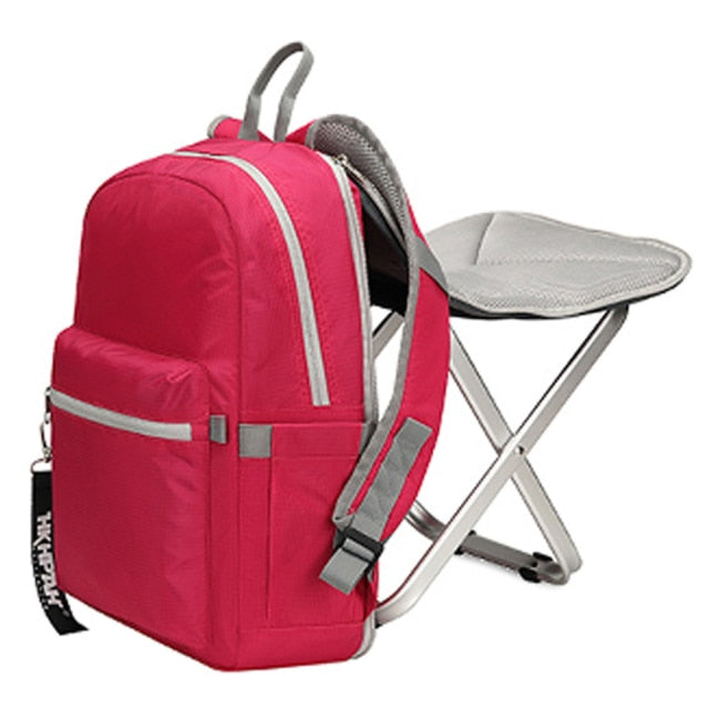 Campingstuhl Faltbar – Wasserabweisend & Integrierter Hocker – Ideal für Outdoor-Aktivitäten 6