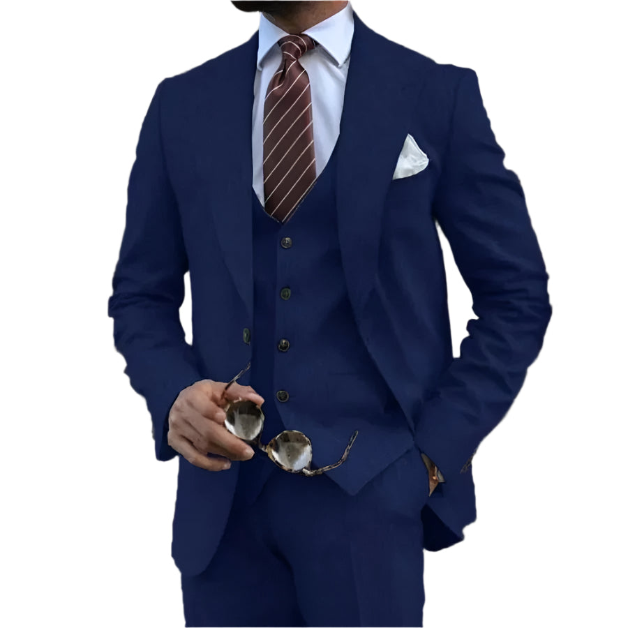 Cesar – Dreiteiliger Anzug Herren – Leicht & Elegant für Hochzeit und formelle Anlässe