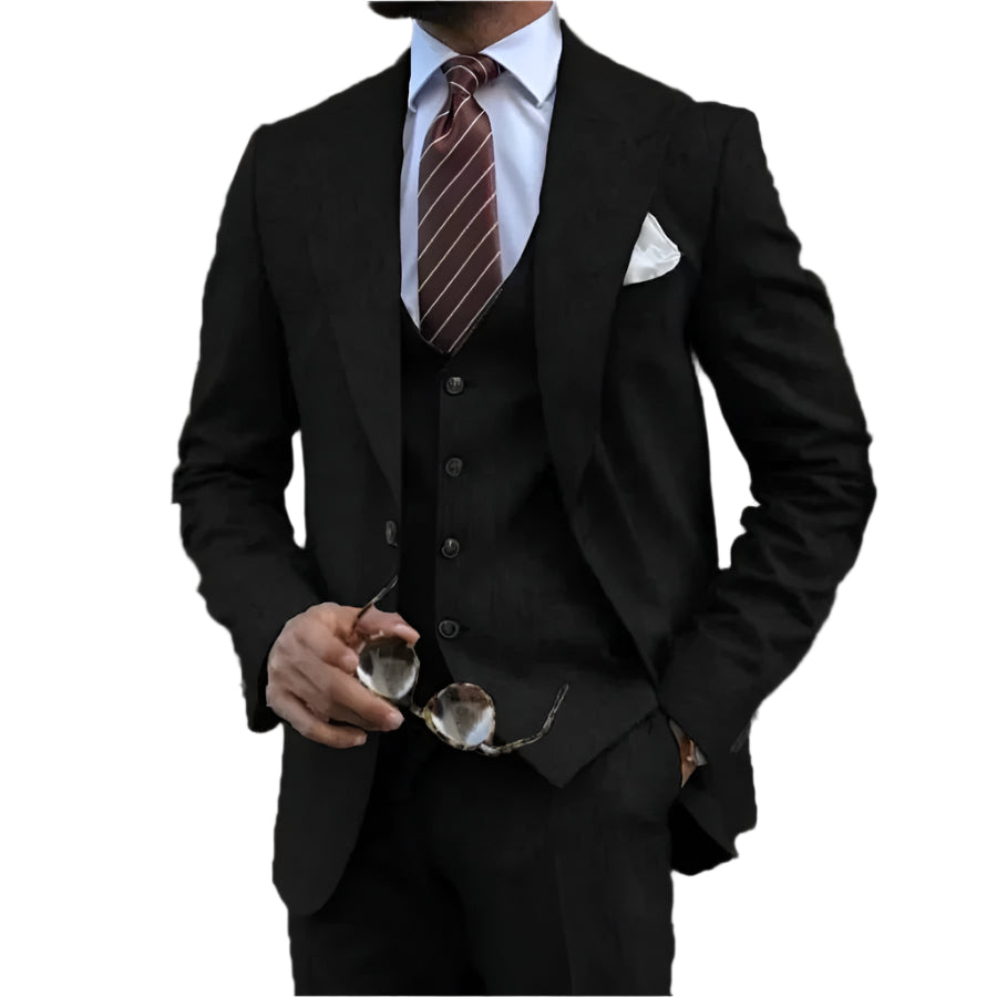 Cesar – Dreiteiliger Anzug Herren – Leicht & Elegant für Hochzeit und formelle Anlässe
