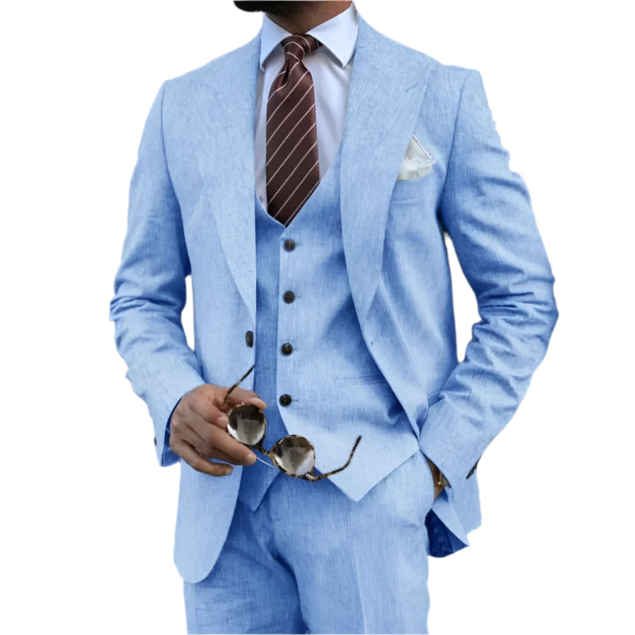 Cesar – Dreiteiliger Anzug Herren – Leicht & Elegant für Hochzeit und formelle Anlässe