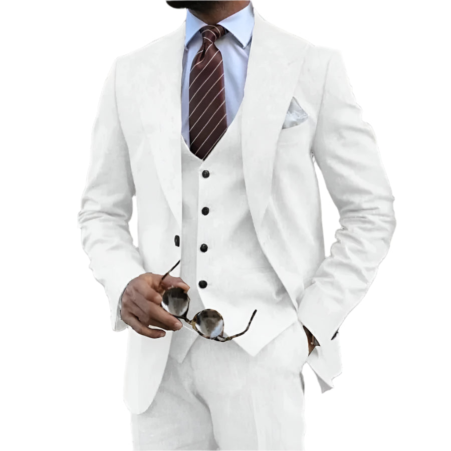 Cesar – Dreiteiliger Anzug Herren – Leicht & Elegant für Hochzeit und formelle Anlässe