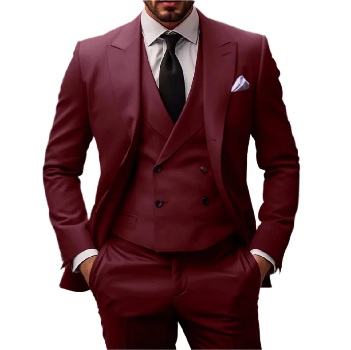 Christophers – 3-teiliger Herrenanzug – Elegantes Business-Ensemble 3