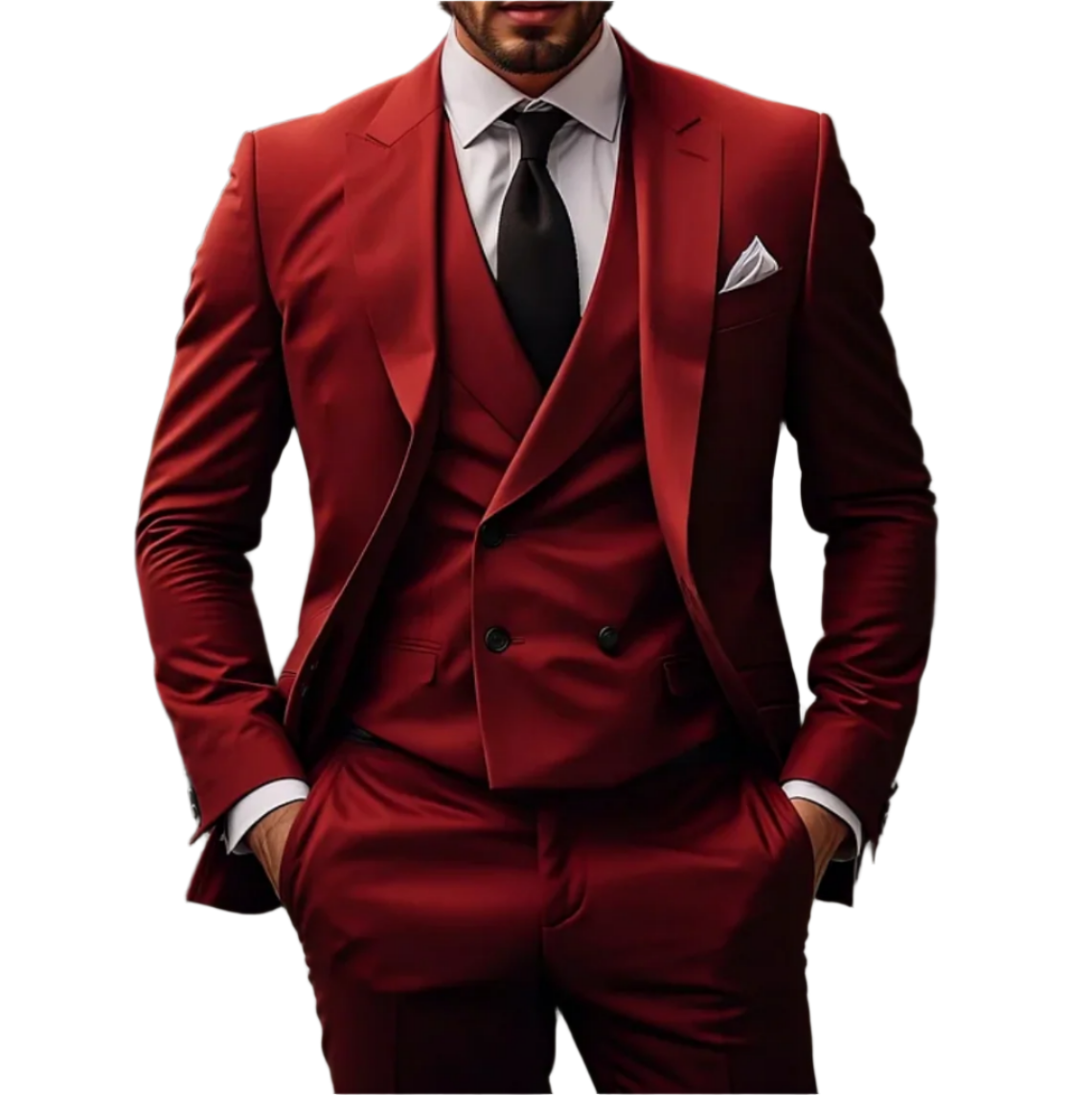 Christophers – 3-teiliger Herrenanzug – Elegantes Business-Ensemble 4