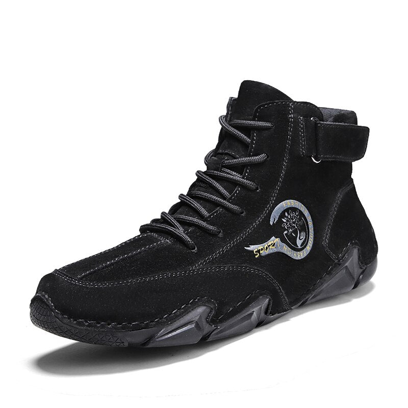 Echtleder Stiefeletten für Herren – Stylisch & Bequem