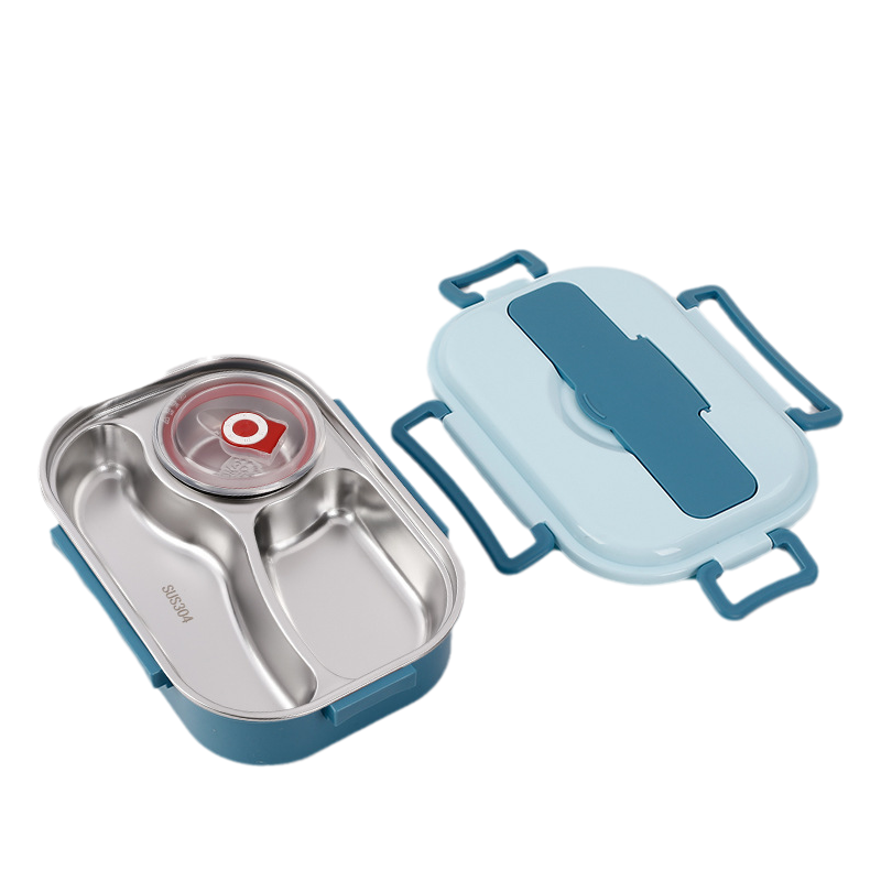 Edelstahl Lunchbox – Auslaufsicher & Temperaturhaltend – Ideal für Büro und Ausflüge