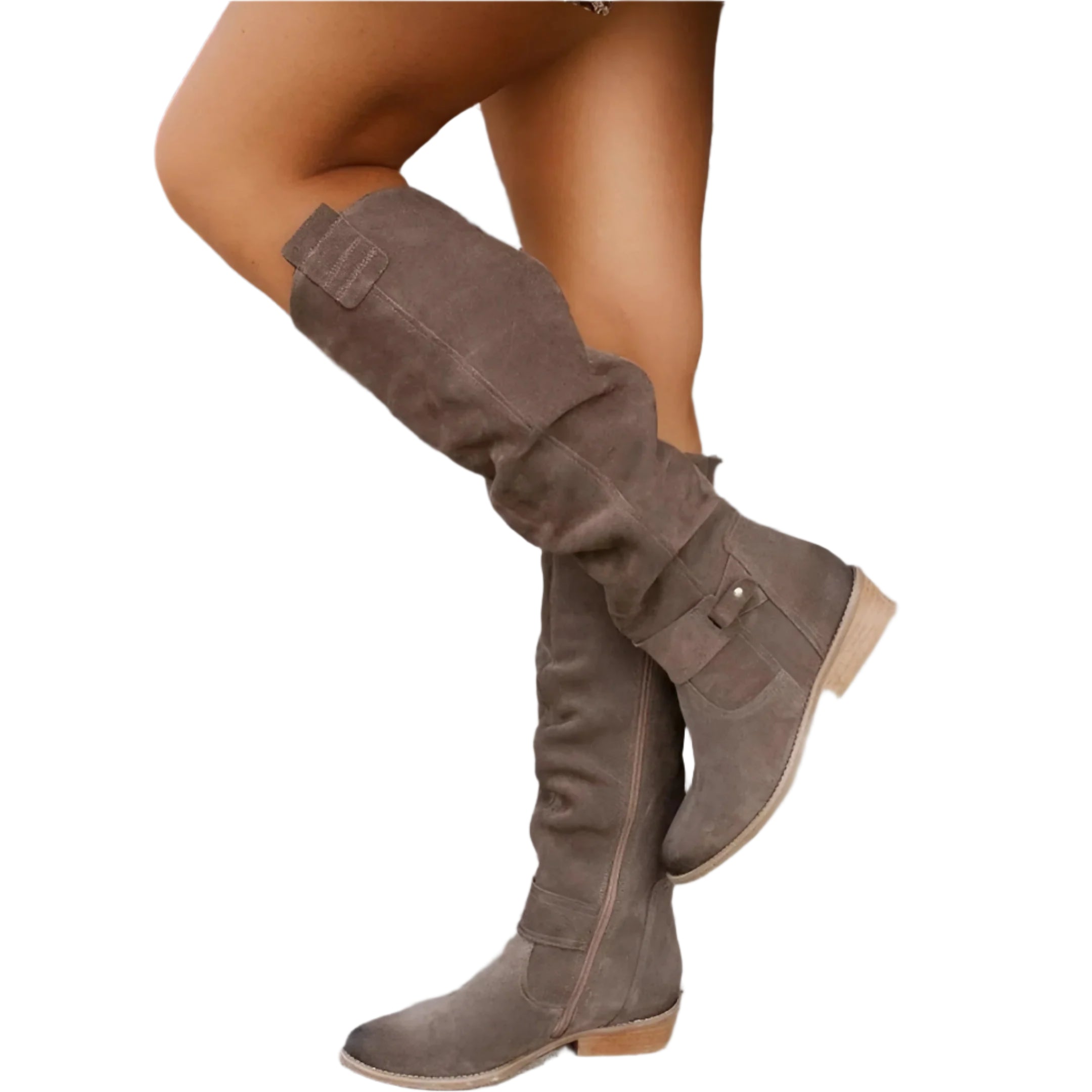 Elegante Damenstiefel – Hochwertiges Leder – Zeitlos & Vielseitig Schwarz