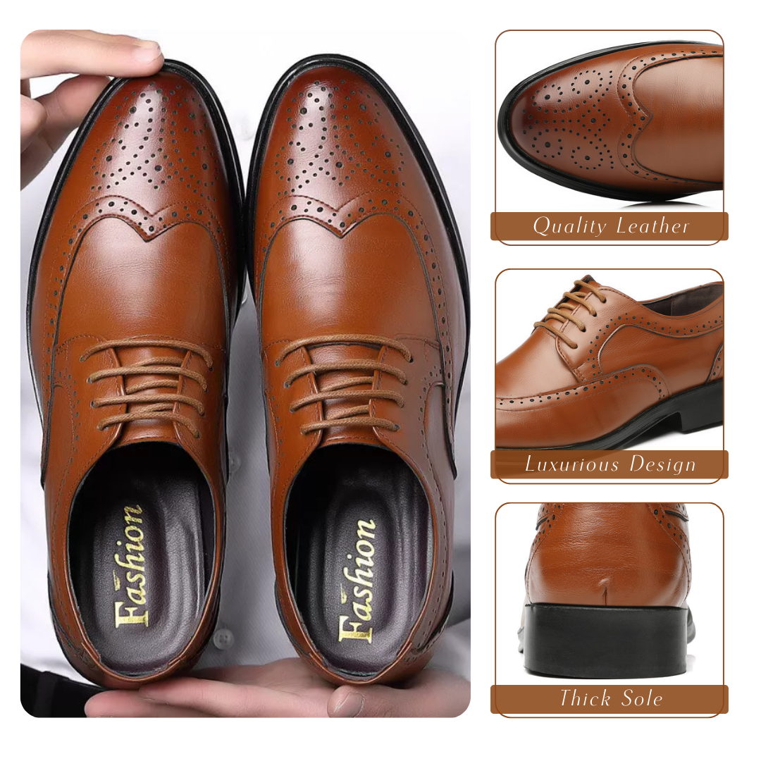 Elegante Herren Business Schuhe – Handgefertigt aus Premium Leder