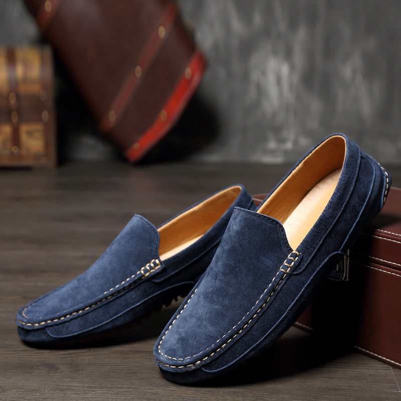Elegante Herren Loafer – Handgefertigt aus hochwertigem Wildleder