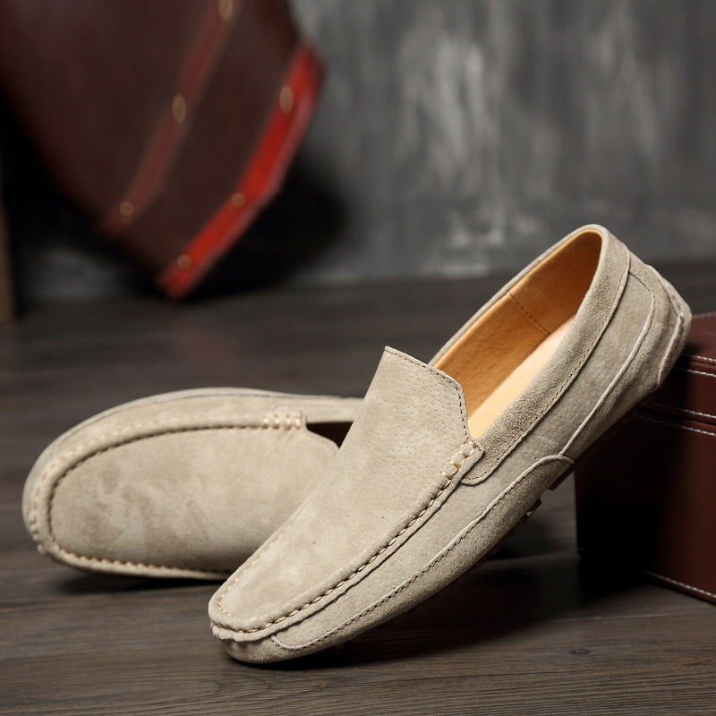 Elegante Herren Loafer – Handgefertigt aus hochwertigem Wildleder