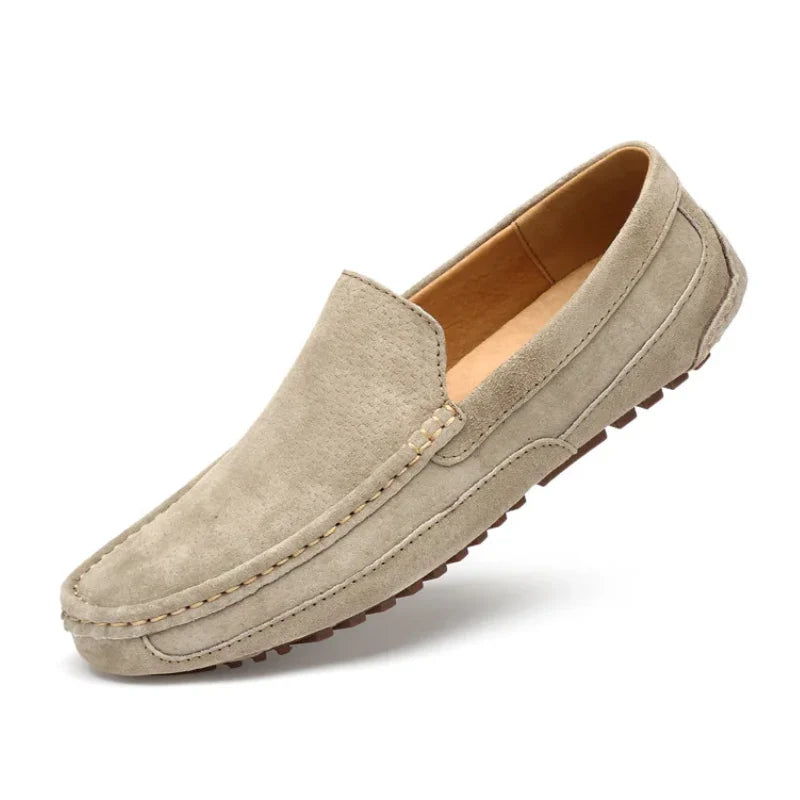 Elegante Herren Loafer – Handgefertigt aus hochwertigem Wildleder