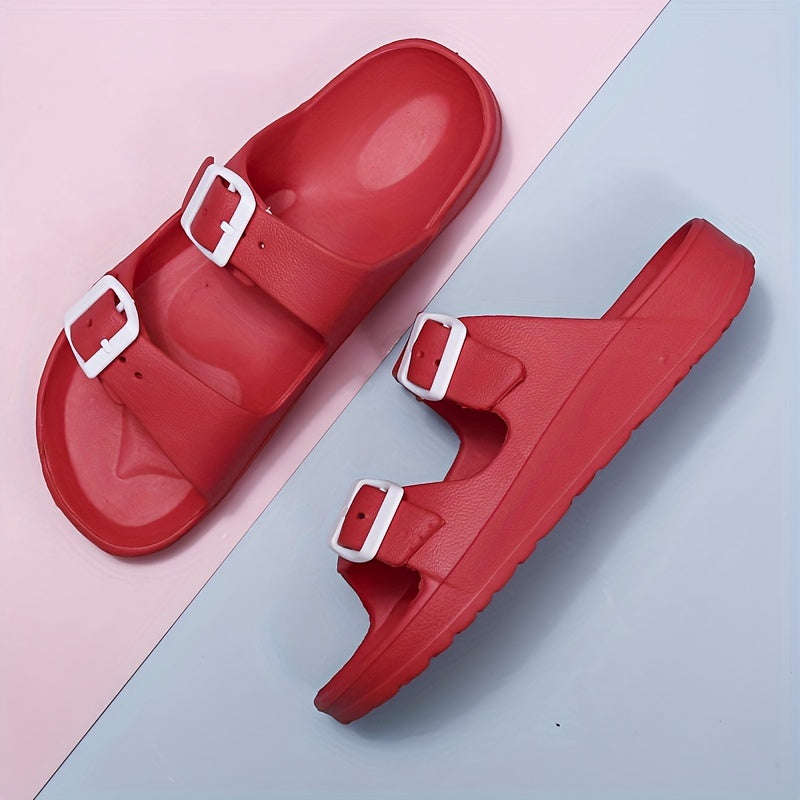 Elegante Herren Sandalen – Komfortabel mit Doppel-Schnalle aus Hochwertigem Leder