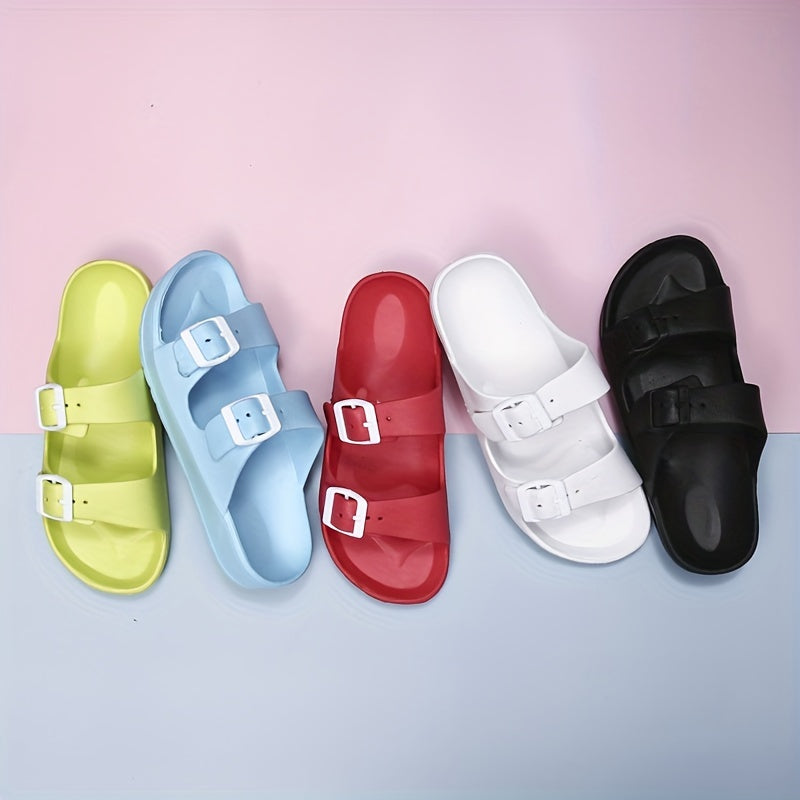 Elegante Herren Sandalen – Komfortabel mit Doppel-Schnalle aus Hochwertigem Leder