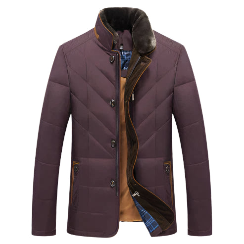 Elegante Herren Winterjacke – Stilvoll & Warm für Kalte Tage 3