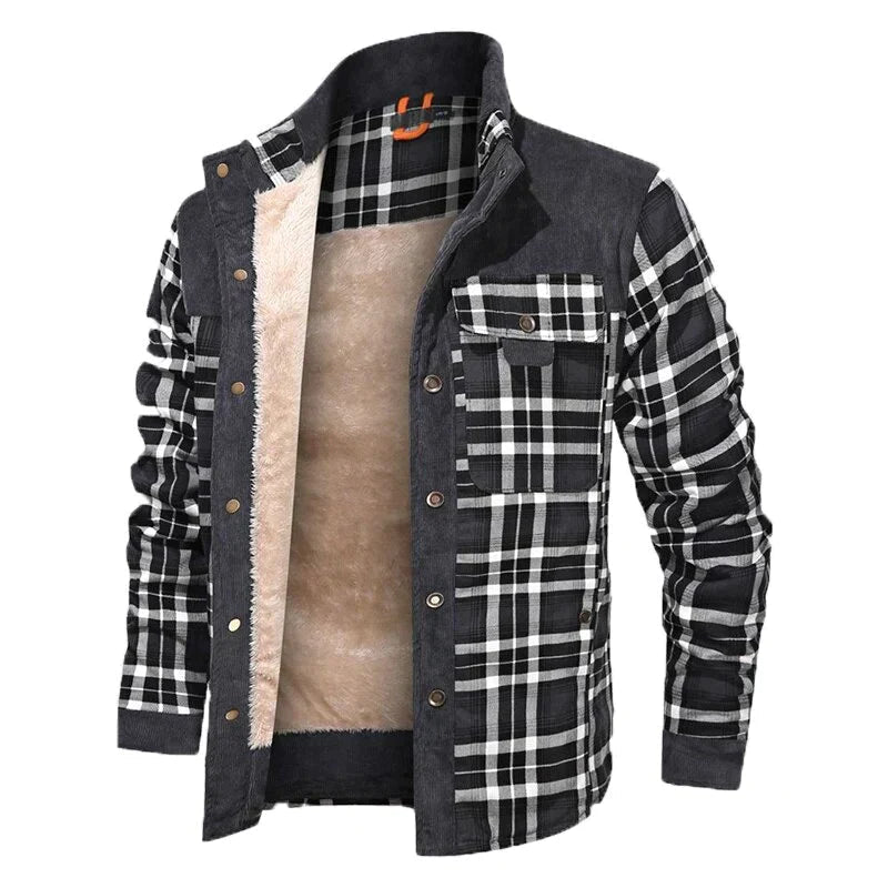 Elegante Herren Winterjacke – Weiches Futter & Strapazierfähiges Material 2