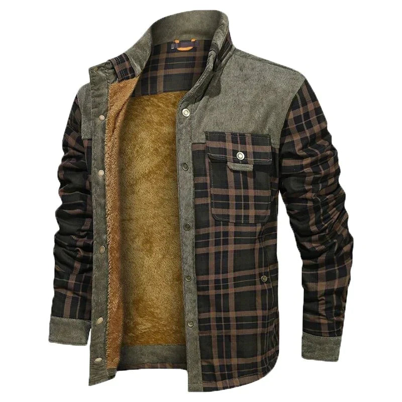 Elegante Herren Winterjacke – Weiches Futter & Strapazierfähiges Material 3
