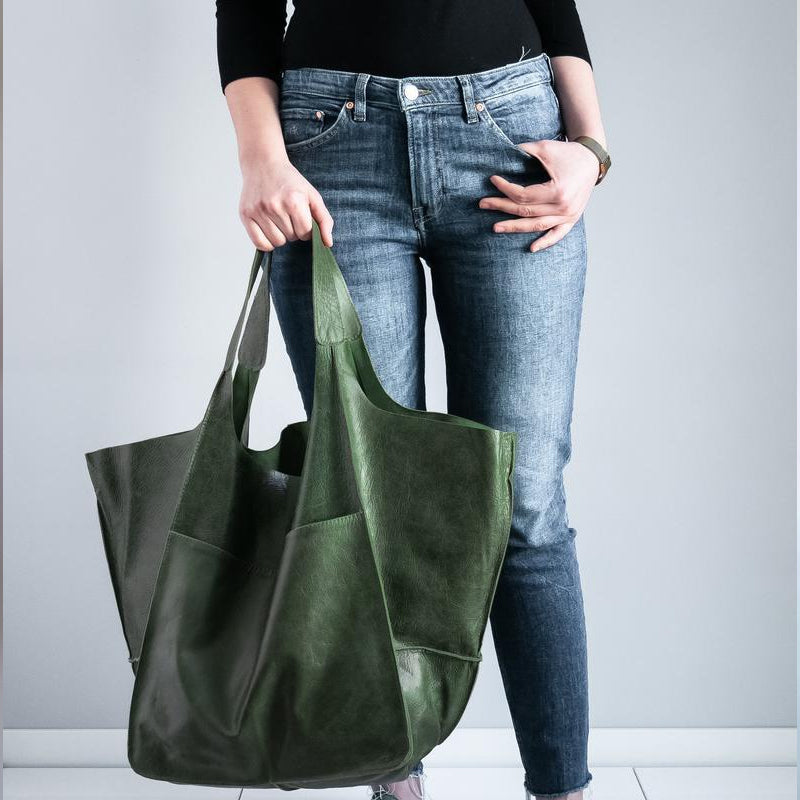Elegante Leder-Wochenendtasche – Stilvolles & Vielseitiges Design – Geräumig & Modern
