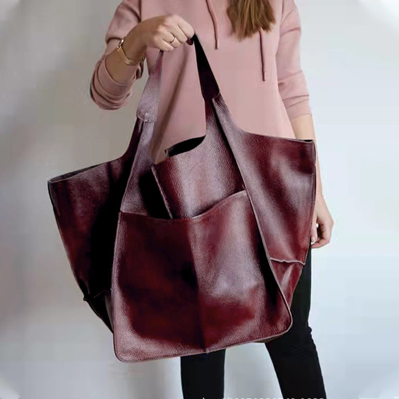 Elegante Leder-Wochenendtasche – Stilvolles & Vielseitiges Design – Geräumig & Modern