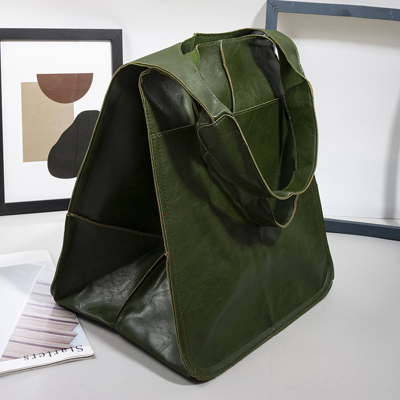 Elegante Leder-Wochenendtasche – Stilvolles & Vielseitiges Design – Geräumig & Modern