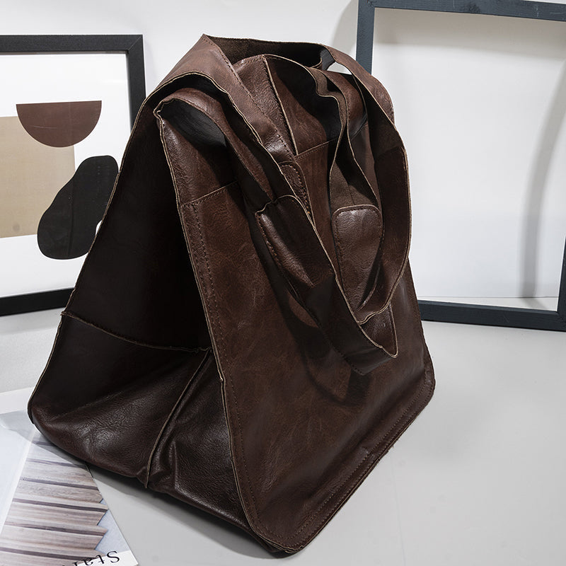 Elegante Leder-Wochenendtasche – Stilvolles & Vielseitiges Design – Geräumig & Modern