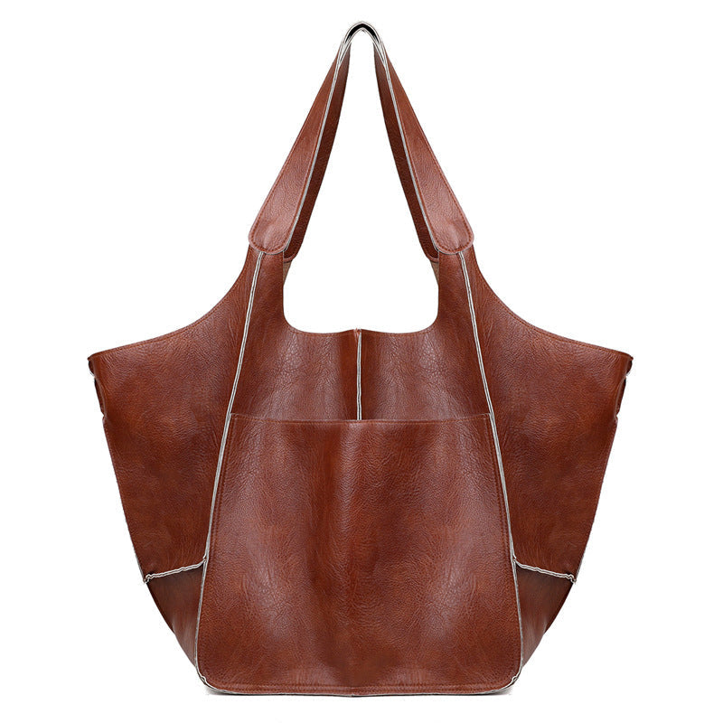 Elegante Leder-Wochenendtasche – Stilvolles & Vielseitiges Design – Geräumig & Modern