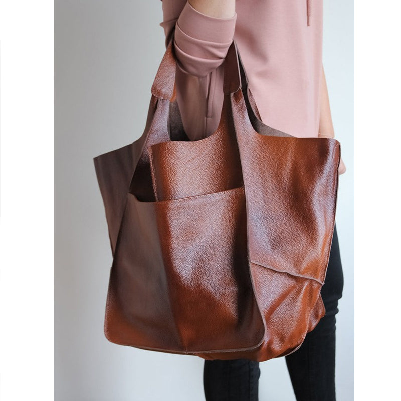 Elegante Leder-Wochenendtasche – Stilvolles & Vielseitiges Design – Geräumig & Modern