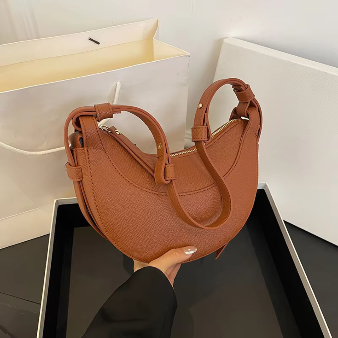 Elegante Umhängetasche Damen – Halbmond Design – Vielseitig & Hochwertig