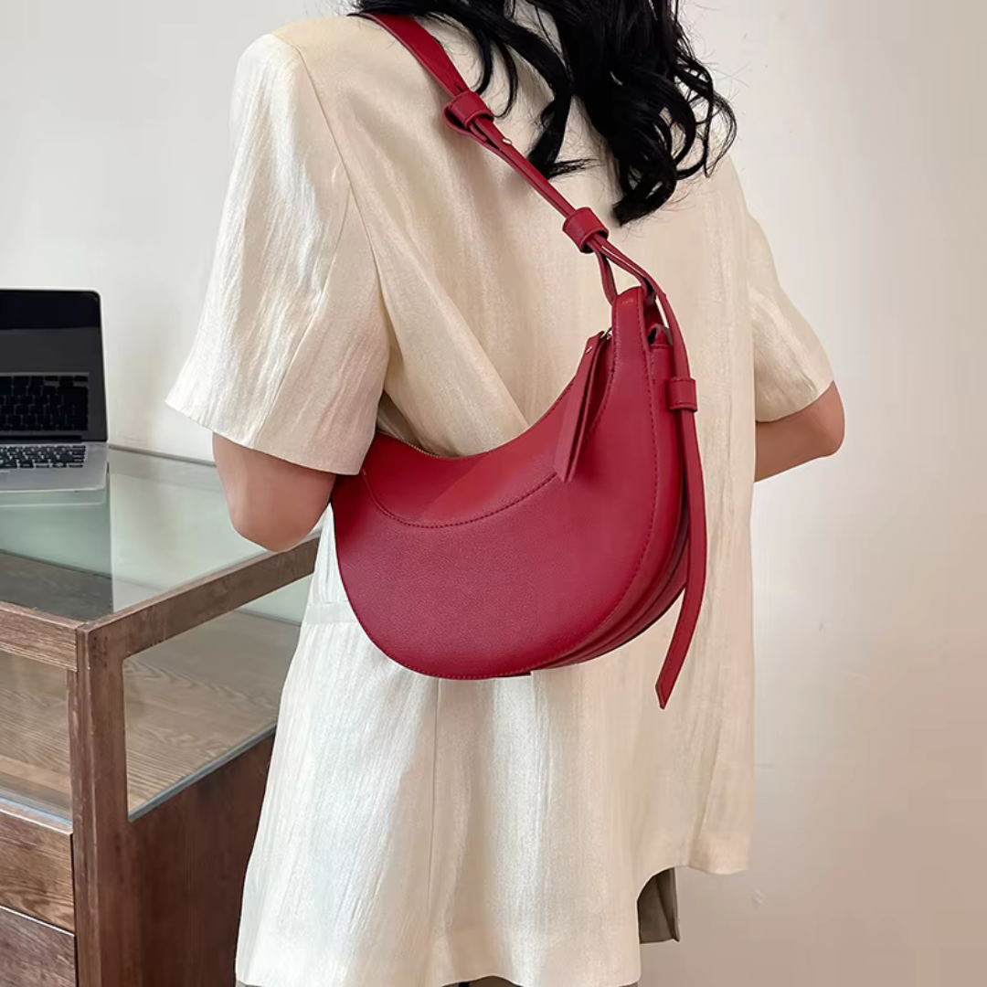 Elegante Umhängetasche Damen – Halbmond Design – Vielseitig & Hochwertig