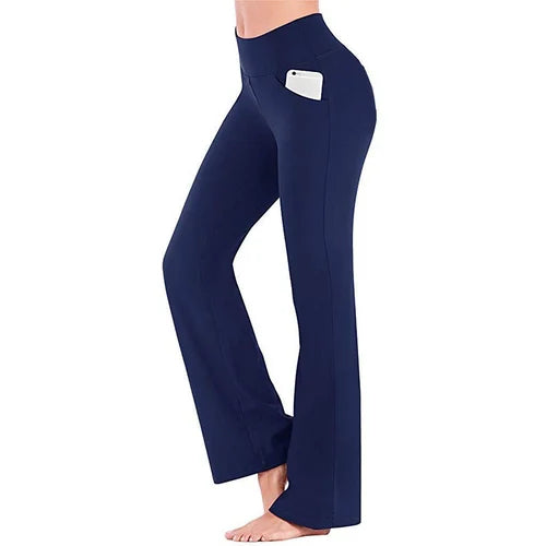 Elegante Yogahose Damen – Hoch Tailliert & Atmungsaktiv – Perfekt für Yoga und Freizeit