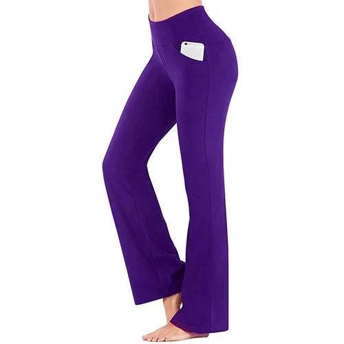 Elegante Yogahose Damen – Hoch Tailliert & Atmungsaktiv – Perfekt für Yoga und Freizeit