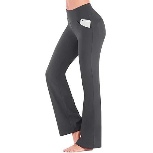 Elegante Yogahose Damen – Hoch Tailliert & Atmungsaktiv – Perfekt für Yoga und Freizeit