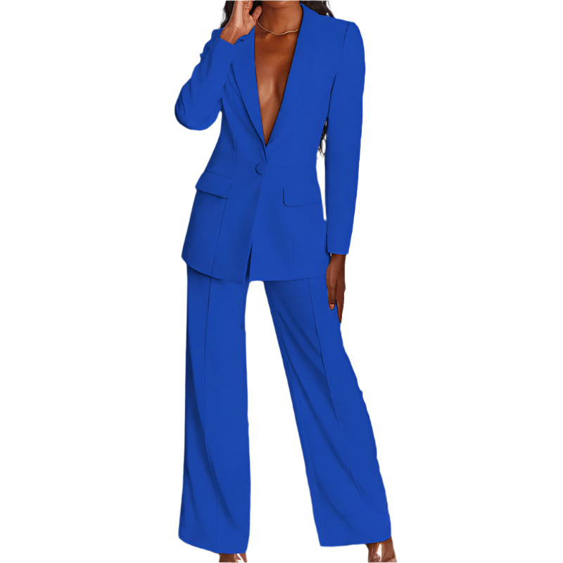 Eleganter Blazer Damen – Hochwertiges Set – Stilvoll und Vielseitig für Damen
