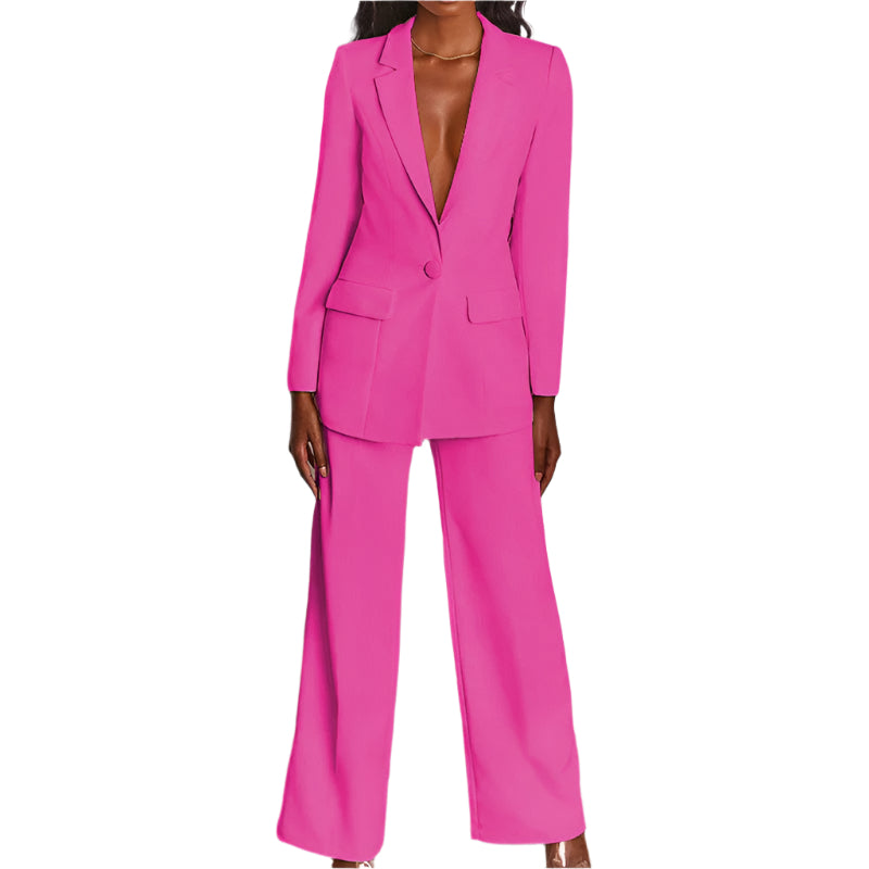Eleganter Blazer Damen – Hochwertiges Set – Stilvoll und Vielseitig für Damen