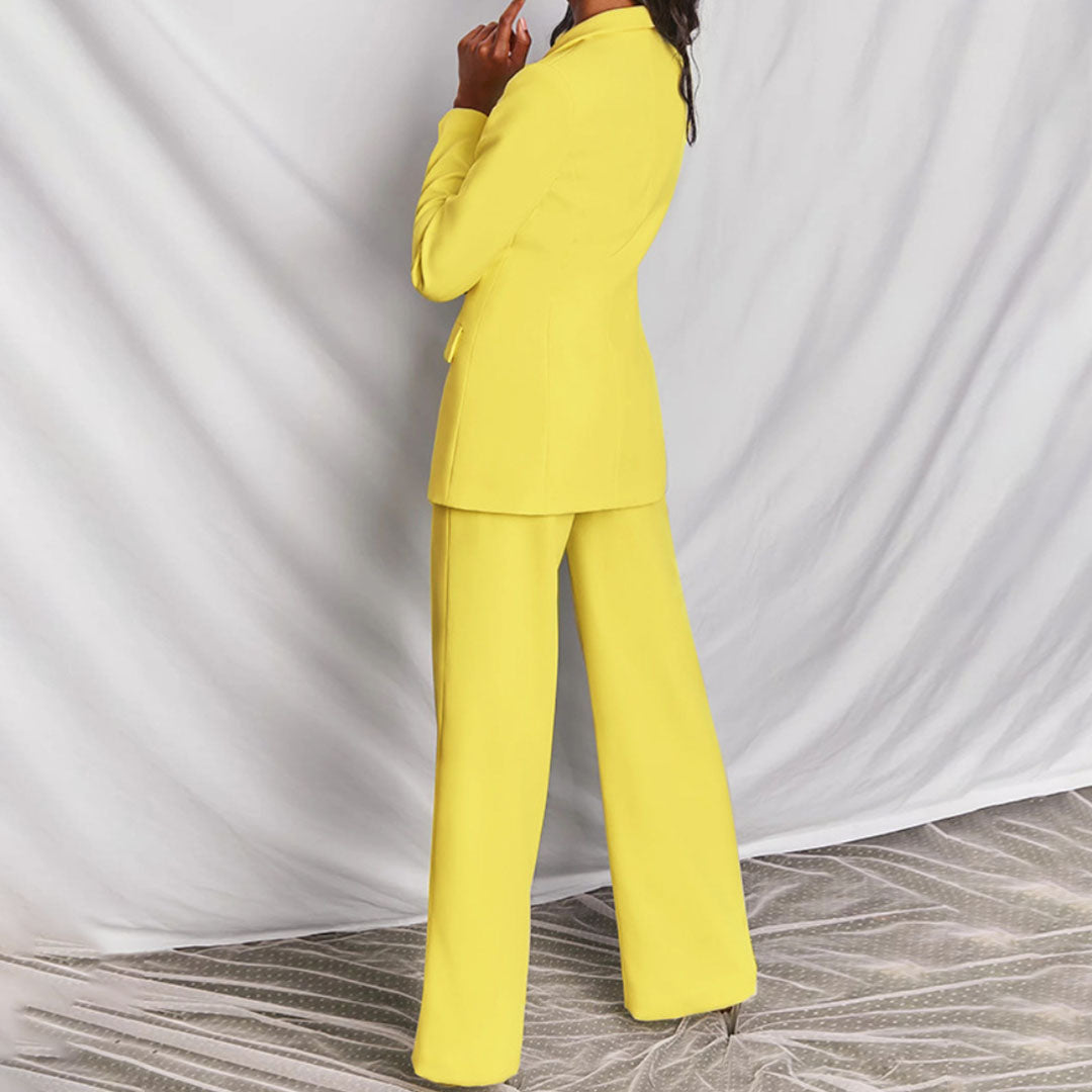 Eleganter Blazer Damen – Hochwertiges Set – Stilvoll und Vielseitig für Damen
