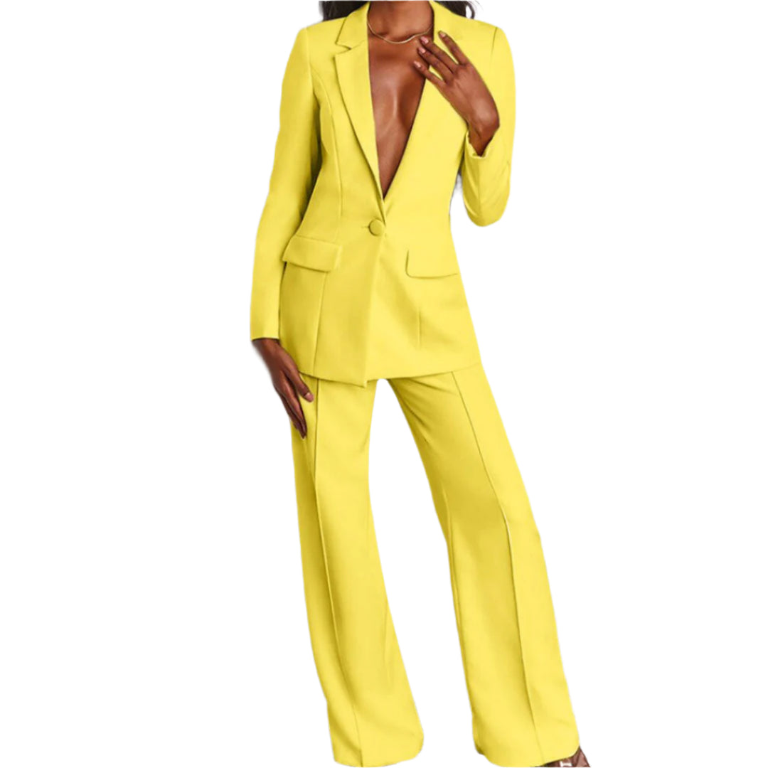 Eleganter Blazer Damen – Hochwertiges Set – Stilvoll und Vielseitig für Damen