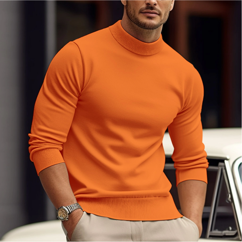 Eleganter Herren-Pullover – Weiche Baumwolle für höchsten Komfort
