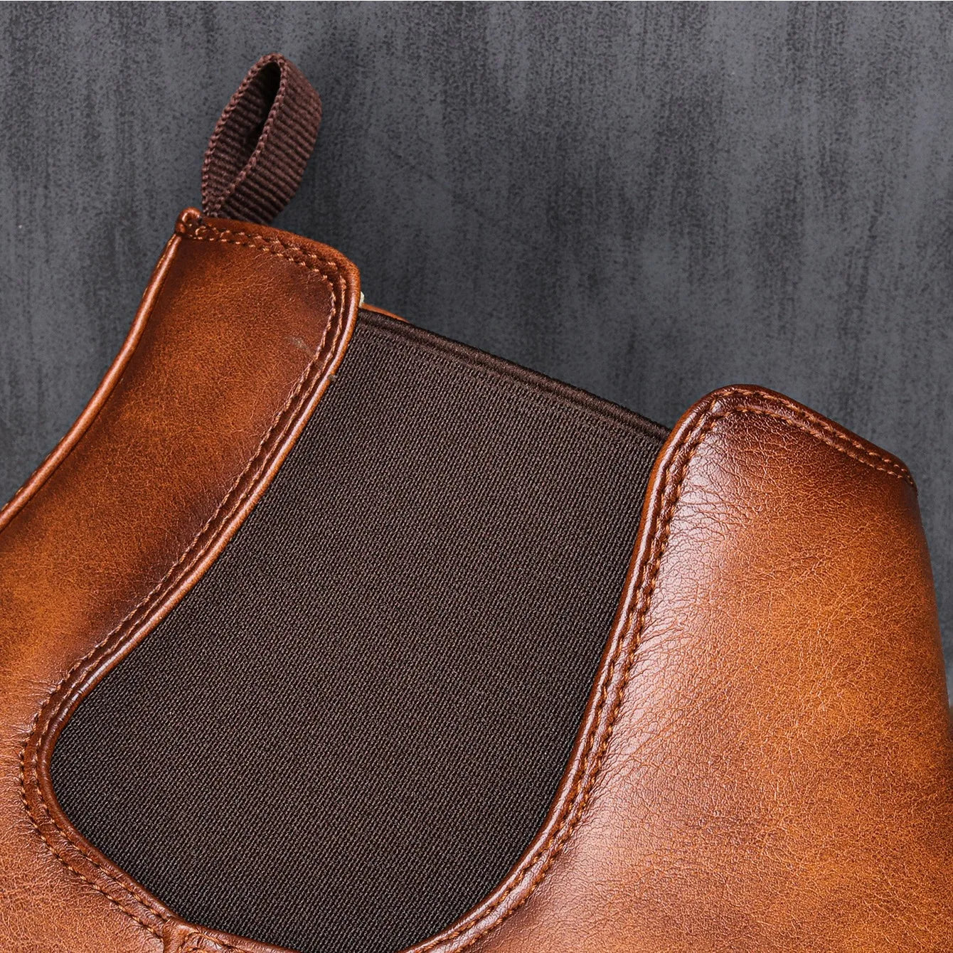Eleganter Chelsea-Stiefel aus Leder für Herren – Stilvoll & Komfortabel in Schwarz oder Braun 5