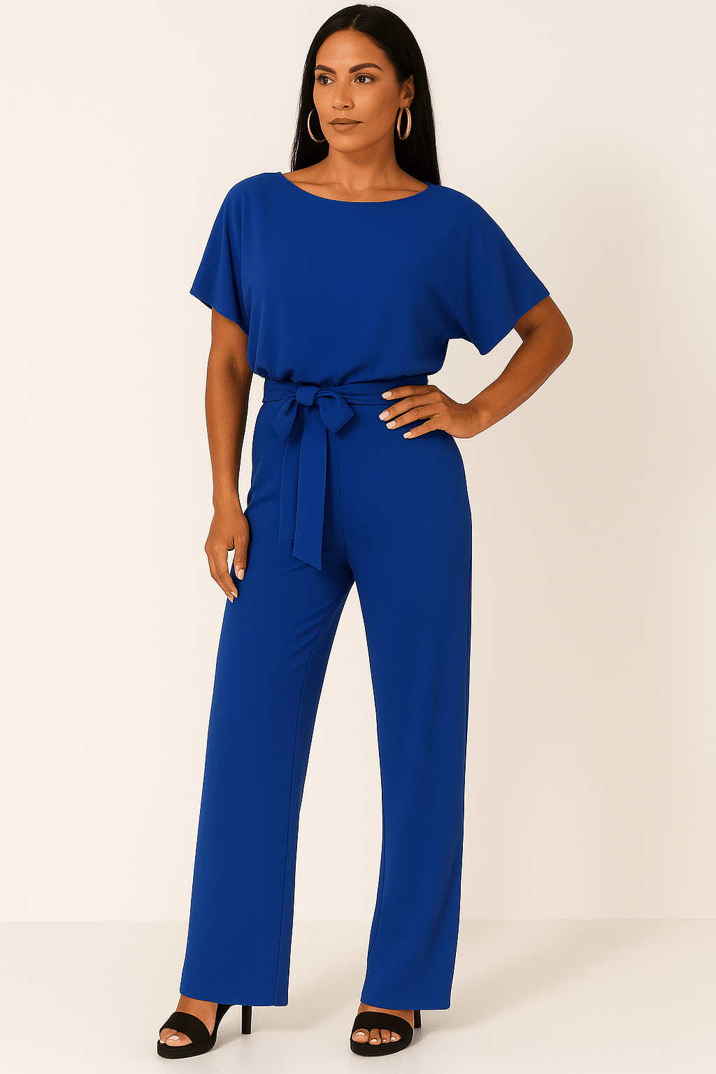 Eleganter Krawatten-Gürtel-Overall für Frauen – Stilvoll & Vielseitig 6