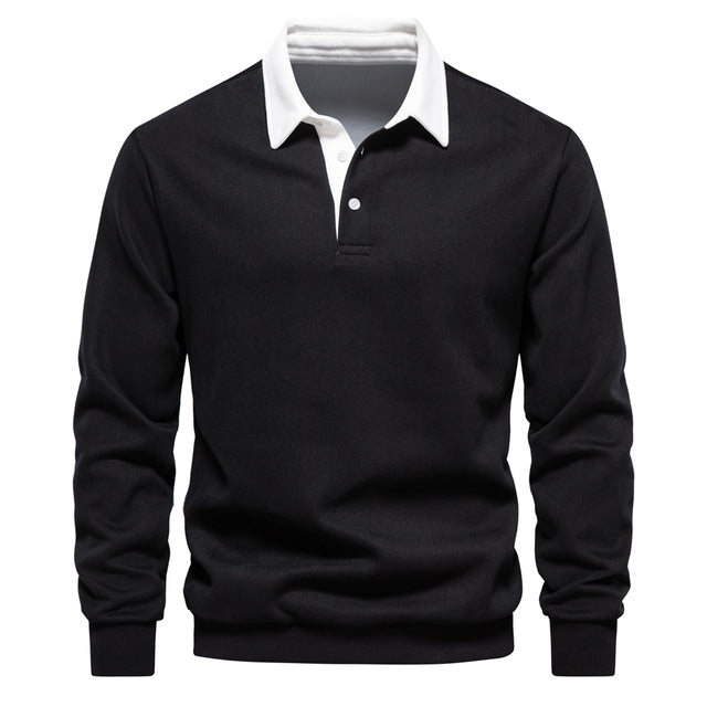 Elegantes Langarm Poloshirt Herren – Stilvoller Komfort für Jeden Anlass 1