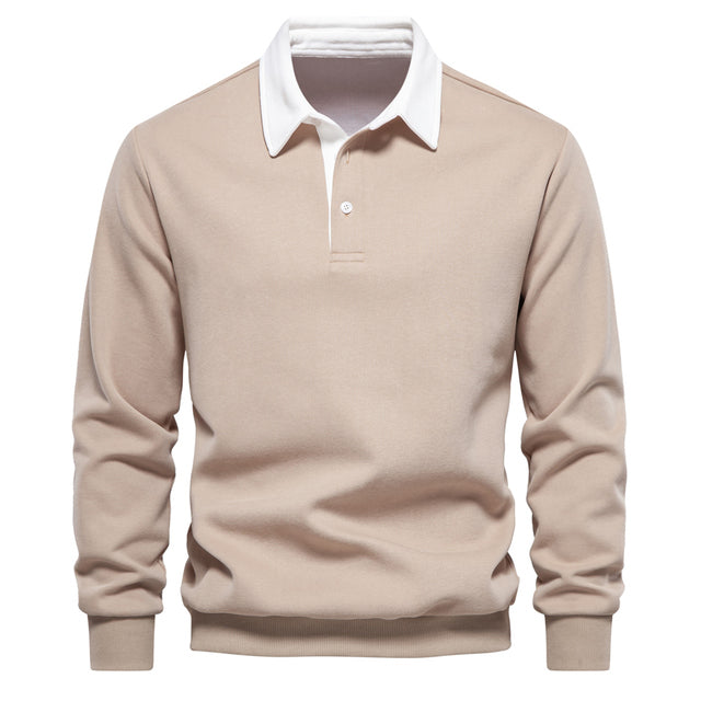 Elegantes Langarm Poloshirt Herren – Stilvoller Komfort für Jeden Anlass 4